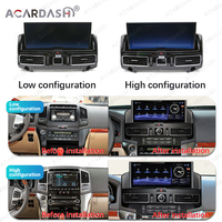Autoradio GPS ACARDASH 12,3 pouces avec Carplay, système multimédia pour Toyota Land Cruiser LC 200 2007-2015