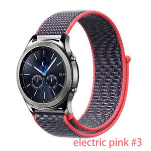 Gear S3 Frontier <span class=keywords><strong>Correa</strong></span> Uso para Samsung Galaxy Watch 46mm 42mm Active 2 <span class=keywords><strong>Nylon</strong></span> 22mm <span class=keywords><strong>Correa</strong></span> de reloj Huawei Watch Gt <span class=keywords><strong>Correa</strong></span> <span class=keywords><strong>Amazfit</strong></span> <span class=keywords><strong>Bip</strong></span> - Product Image 5