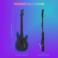 Control Inalámbrico JYS Estilo Clásico Tipo Guitarra, Compatible con PC, Conexión BT para Xbox Series y Xbox One