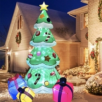 Arbre de Noël gonflable extérieur Offre Spéciale avec lumières LED Décorations de Noël