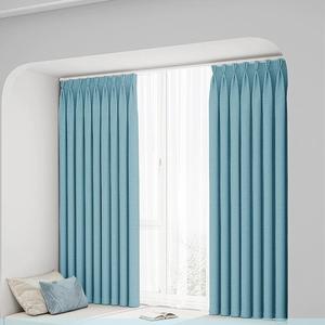 New No-drill Installation <strong>Curtains</strong> Sun-protective High-light-blocking Polyester <strong>Curtains</strong> for Bedrooms. - Product Image 5