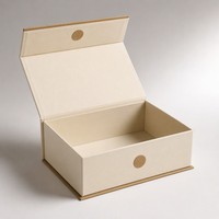Boîte en papier rigide de luxe personnalisée, emballage cosmétique au toucher doux, boîte cadeau avec impression de logo
