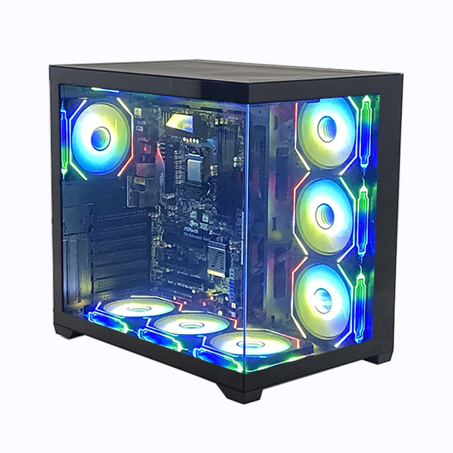 Pcooling Pc Case Computer Cabinet Pc Cube Computer Case Gaming Pc Case Full Tower With Power Supply