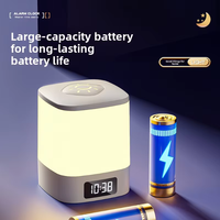 Lampe de nuit LED USB moderne en métal, lampe tactile, lampe de camping rechargeable, protection des yeux, lampe de chevet flexible et simple