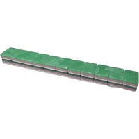 Mahjong de style américain au design unique, tuiles en acrylique vert marbré pour les divertissements de fête et les cadeaux