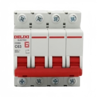 Fabricante Venta profesional DELIXI CDB6i 1A - 63A MCB mini disyuntores miniatura 1P 1P + N 2P 3P 4P tipos