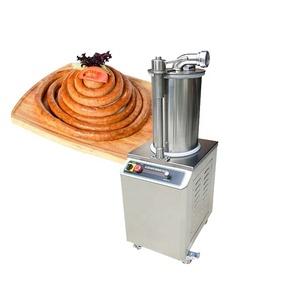Máquina Embutidora de Salchichas Eléctrica Semiautomática de Alta Velocidad, 300-600 kg/h, Hidráulica, para <span class=keywords><strong>Salami</strong></span> - Product Image 4