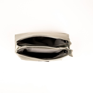 Custom Nylon <b>Travel</b> <b>Bag</b> With Zipper Fashionable Women's Leather <b>Cosmetics</b> Toiletries Storage Case Custom Logo - Product Image 6