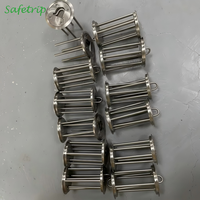 Anneau de fixation pour hélicoptère en acier inoxydable 304, durable, utilisé pour l'installation souterraine d'hélicoptères sur plateformes d'atterrissage, à bon prix