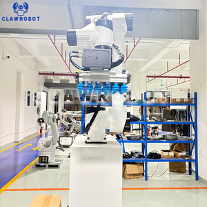 Robot de palettisation 6 axes certifié CE pour manutention de cartons, capacité de charge de 10 kg, 16 kg, 20 kg, 25 kg, 30 kg, hauteur de superposition de 1700 mm, ligne automatique - Product Image 3
