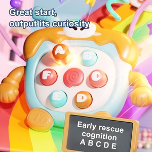 Tương Tác Cầm Tay Nhự<span class=keywords><strong>a</strong></span> Whack Một Nốt Ruồi Trò Chơi Giáo Dục Đồ Chơi Cho <span class=keywords><strong>3</strong></span> Để 4 Năm Tuổi Tăng cường Tay Mắt Phối Hợp Cho Trẻ Sơ Sinh - Product Image 5