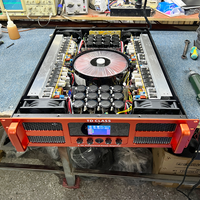Amplificateur de puissance professionnel de classe TD 3U 4 canaux 2000W avec 8/4/2 Ohms, adapté pour la scène DJ et l'utilisation en extérieur.