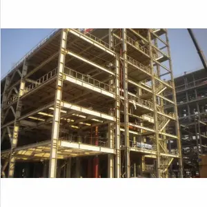 Estrutura de aço pré-fabricada do armazém/oficina/salão feita em China a preço favorável