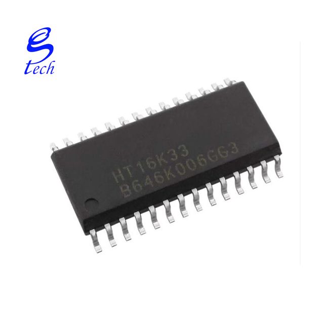 High Quality HT16K33 LED Controller Chip 5PCS SOP-28 VK16K33 SOP28 16K33 SOP SOP-28 HT16K33