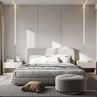 Profilé LED linéaire pour mur, coin, plafond, 98*19 mm, anodisé, pour plâtre, cloison sèche, profilé en alliage d'aluminium