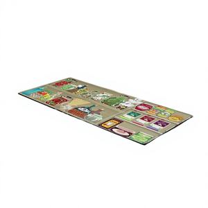 Tapis de sol en néoprène imperméable à motifs personnalisés UOO, fabriqué à la machine, en caoutchouc antidérapant, résistant aux taches, pour usage domestique - Product Image 1