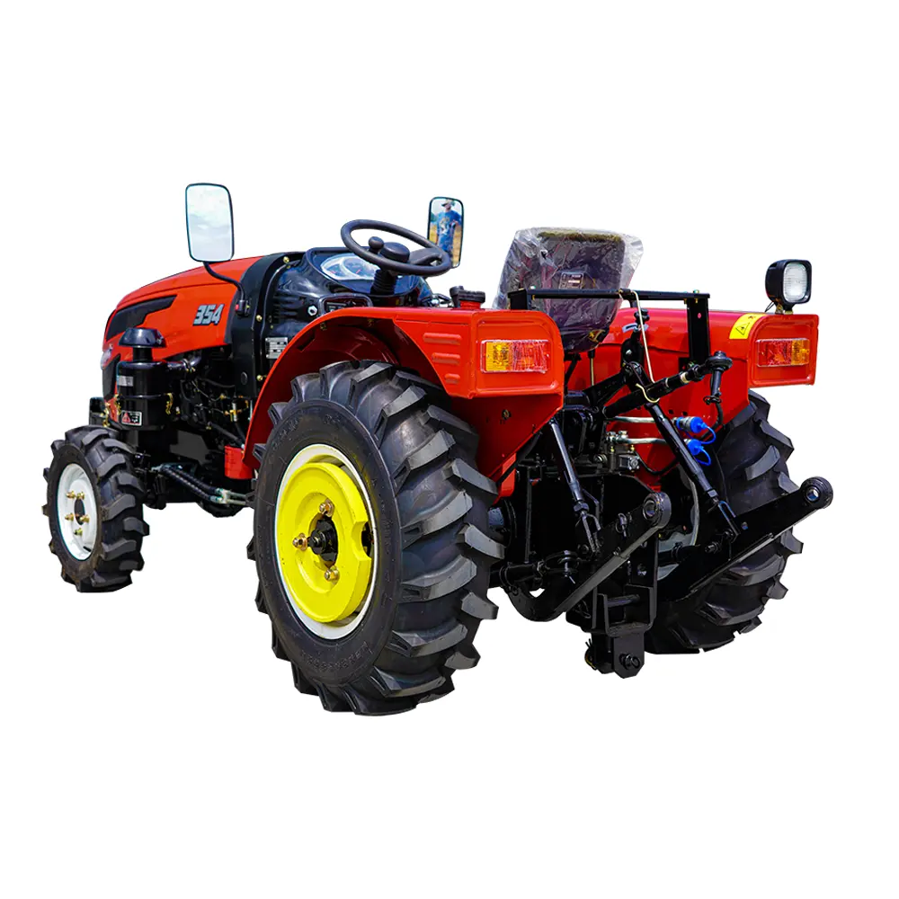 Mini trattore 4wd ad alta efficienza a basso prezzo di consegna veloce per l'agricoltura agricola e mini trattore agricolo