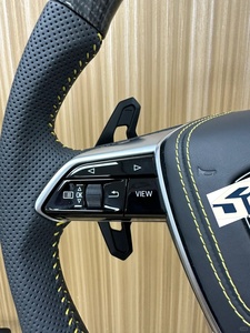 Volante de Fibra de Carbono para Automóvil Audi <span class=keywords><strong>RS3</strong></span> S3 A7 A4 B9 RS6 RS7 S4 A3 8V Q7 A6 Serie 6 A8 X5 M4 X6 - Product Image 3