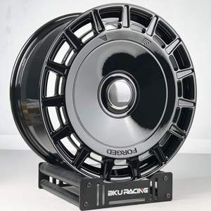 Ruedas forjadas Bku 5x112 para Mercedes <span class=keywords><strong>Maybach</strong></span> W222 W223 S580 S600 S680 EQS SUV rueda de 19-22 pulgadas llantas de aleación de cara de máquina personalizada - Product Image 5