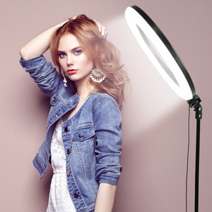 En gros 3 Lumières-Modes 2700K-5500K 12 Pouces Anneau Lumière avec Support Avec Portable support <span class=keywords><strong>de</strong></span> téléphone pour <span class=keywords><strong>Tik</strong></span> Tok Vlog - Product Image 4