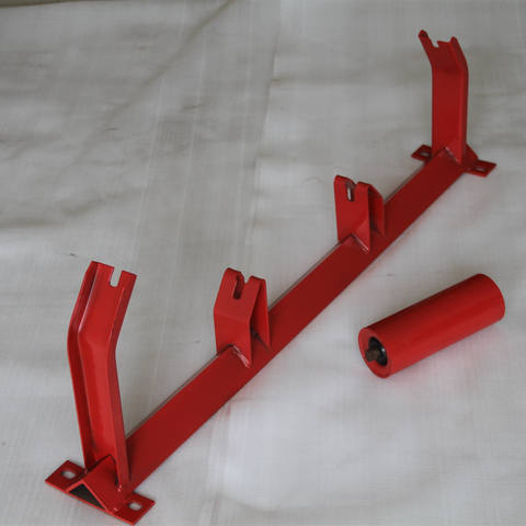New Conveyor Idler Roller Carry Trough Return Frame Brackets Rubber Belt Support Stand for Mine Farm Construction Food