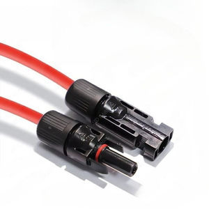 JZD Red Black 4mm Factory Price <b>Solar</b> <b>Panel</b> Connector Y3 Y4 Y5 Pv Extension <b>Cables</b> <b>Solar</b> <b>Panel</b> <b>Cable</b> Wiring Harness - Product Image 2