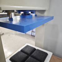 Machine de fabrication de tampons éponge insonorisants, presse hydraulique à chaud, machine de thermoformage 3D en feutre