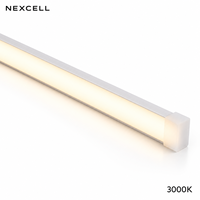 NEXCELL 24V Lampu LED Neon Flex Silikon 14x6mm 14W/m IP65 CRI90 Linear Light 3000K