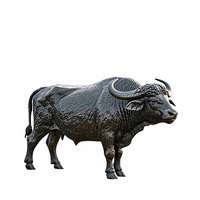 Moderne Maßgefertigte Kuh-Skulptur Handgegossene Bronze-Tierfigur für Außenbereich zum Fabrikpreis