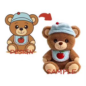 CE CPC UKCA OEM ODM grosir pabrik boneka hewan mainan Plushie membuat Anda sendiri mainan mewah boneka kustom boneka mewah - Product Image 2