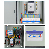 Armoire de distribution automatique sur rail DIN, dispositif d'extinction d'incendie, aérosol extincteur ABS 12V 6 prises industriel
