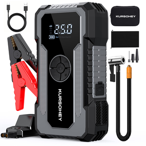 Mạnh mẽ 8000A <span class=keywords><strong>12000mAh</strong></span> siêu tụ điện ODM nhảy khởi động và lốp Inflator Combo - Product Image 1