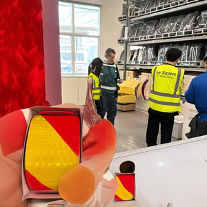 Car <b>Stickers</b> Red <b>Yellow</b> 5M Micro Prism Reflective For Vehicle Safety - Product Image 3