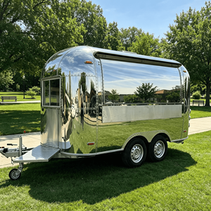 Outdoor Coffee Cart Commercial Coffee Cart Coffee Bar Cart Coffee Shop Truck Food Truck With Full Kitchen - Product Image 4