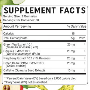 2025 Trending Fat Burning Gummies Suplementos dietéticos ricos en cetona de frambuesa Extracto de té verde Vinagre de sidra de manzana para obesos - Product Image 2