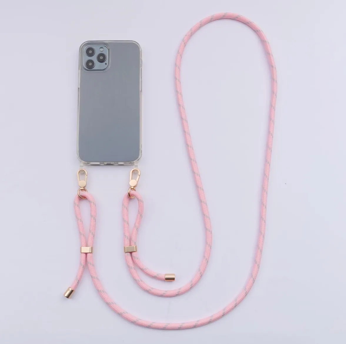 Sangle de cordon de téléphone réglable Cordons de corde suspendus mobiles Accessoires de téléphone portable