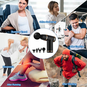 Pistola de Masaje Fascial Inalámbrica Multifuncional para Relajación Muscular de Cabeza y Cuerpo, Ideal para Amantes del Fitness y Atletas - Product Image 5