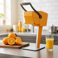 Automatische fruitrietjes-perforator sinaasappel watermeloen sap boormachine - commerciële catering fruitverwerkingsinstallatie 1 jaar garantie