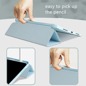 جراب لجهاز Redmi Pad 2 مع حامل قلم، غطاء خلفي من البولي يوريثين الحراري الناعم وجلد البولي يوريثين، جراب حماية للجهاز اللوحي مع مسند قابل للطي لجهاز Redmi Pad الجيل الثاني 2025 - Product Image 6