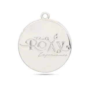 High Quality Handbag Hardware Engraved Logo Metal Tags für Bag