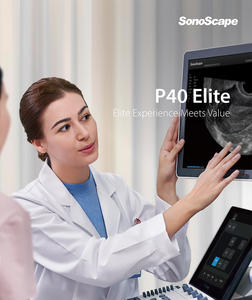 Diagnóstico asistido por IA Sonoscape P40 Elite Digital Color Doppler Ultrasonido Máquina 3D 4D Máquina De Ultrasonido para cardiología - Product Image 6
