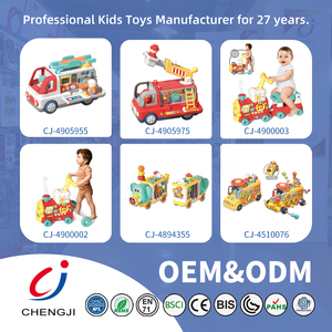 Trotteur multifonctionnel électronique Chengji en plastique avec lumières, musique et pulvérisation pour bébés, trotteur éducatif pour apprendre à s'asseoir et se tenir debout - Product Image 6