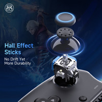 Control de Juego Inalámbrico Retráctil EasySMX M15 con Sensor Dual Hall para Android, Conexión Directa, Función Dual Macro