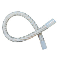 Tuyau flexible en PTFE ondulé résistant à l'aspiration avec renfort en spirale d'acier, résistance aux hautes températures, tuyau convolé en PTFE