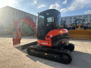 รถขุดตีนตะขาบขนาดเล็กมือสอง Kubota U55‑4 ของแท้จากญี่ปุ่น 5 ตัน ระบบไฮดรอลิก เหมาะสำหรับงานเทศบาล - Product Image 2