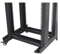Rack 19 "20U à 42U 4 pôles Networking Racks de serveur 19 pouces Data Open Frame