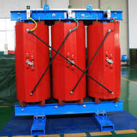 Transformateur sec 200kva 11kV/0.4kV triphasé 3kV moulé en résine époxy Protection de l'environnement pour usage commercial Shopping