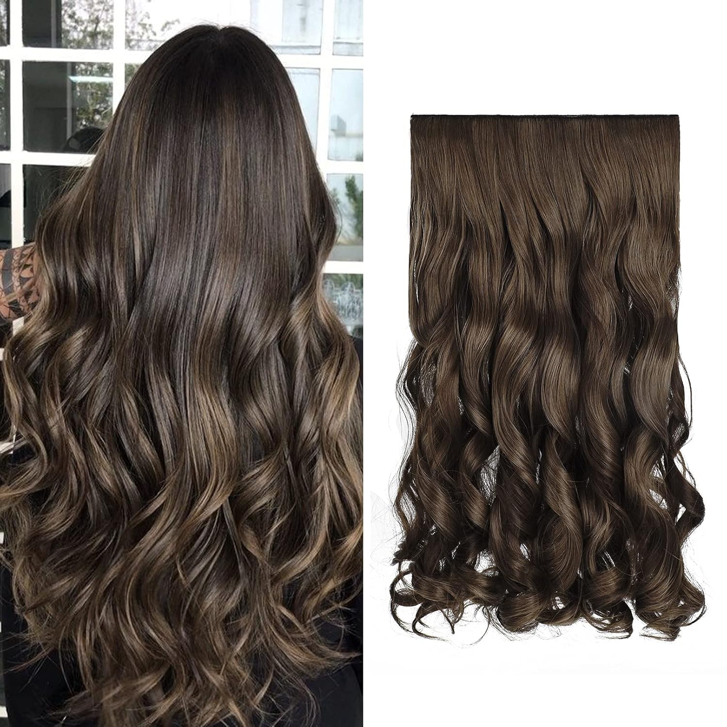 Ash blonde with highlights-wavy
