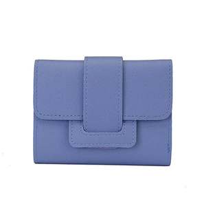 Portefeuille pour femme K1285, porte-monnaie à pompon, porte-cartes, pochette pour femme, sac à main en cuir PU - Product Image 6