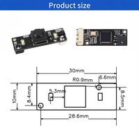 Módulo Escáner de Códigos de Barras 1D 2D QR OEM YUANAIDC, Motor Lector de Códigos de Barras CMOS Integrado para Máquinas de Boletos y Kioscos